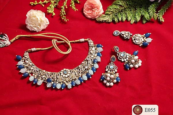 South Indian engagement jewellery set E055 available for rental