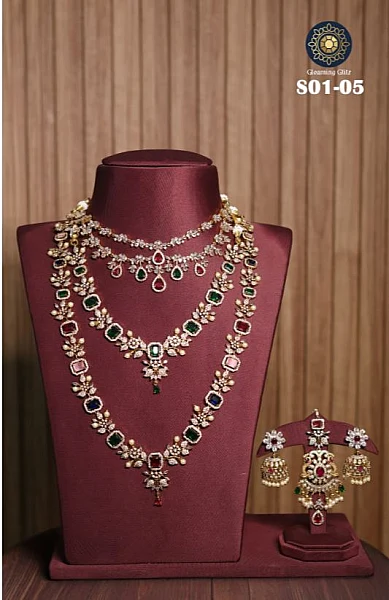 South Indian Others jewellery set CZ-S01-05 available for rental