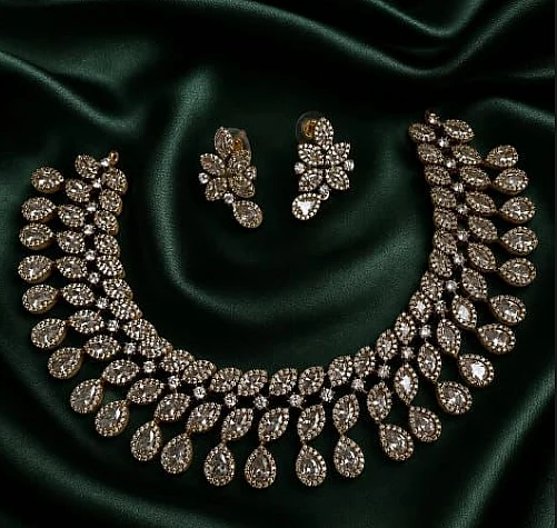 South Indian engagement jewellery set E056 available for rental