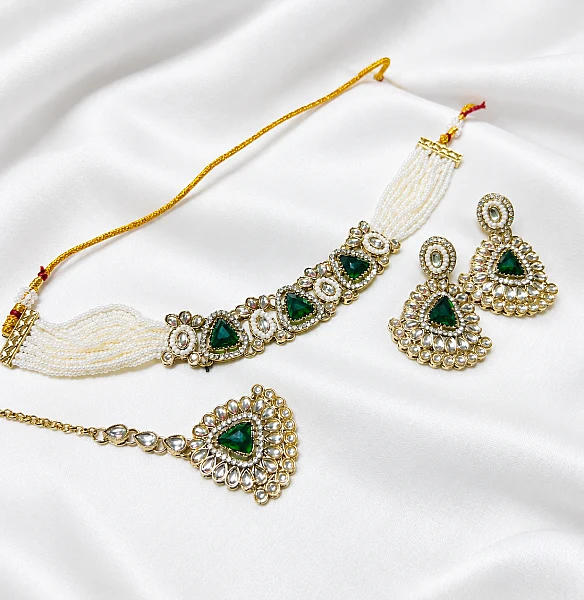 South Indian engagement jewellery set E057 available for rental