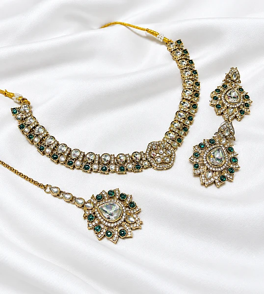 South Indian engagement jewellery set E060 available for rental