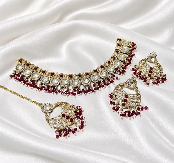 South Indian engagement jewellery set E062 available for rental