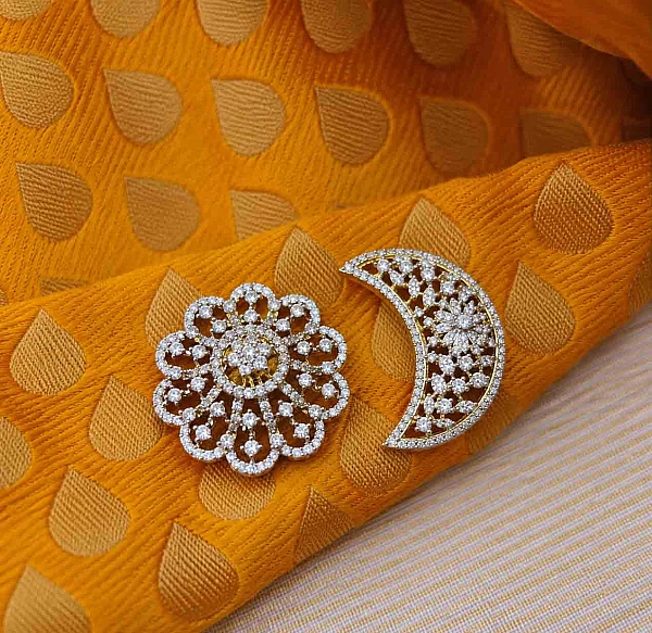 South Indian Sun and Moon jewellery set SM010 available for rental