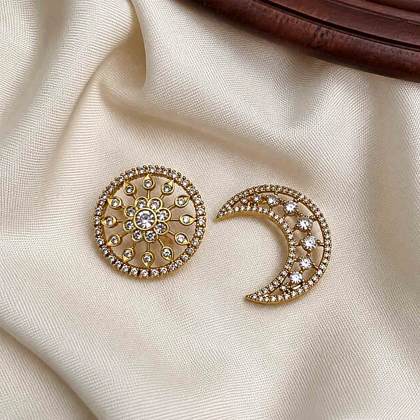 South Indian Sun and Moon jewellery set SM019 available for rental