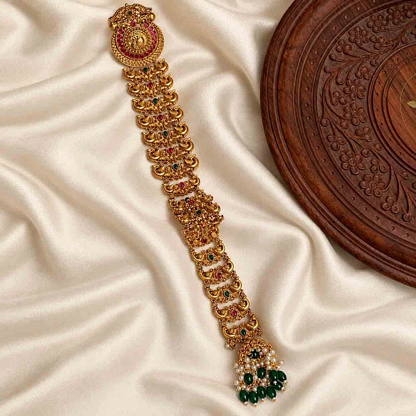 South Indian Hair Ornaments jewellery set H004 available for rental