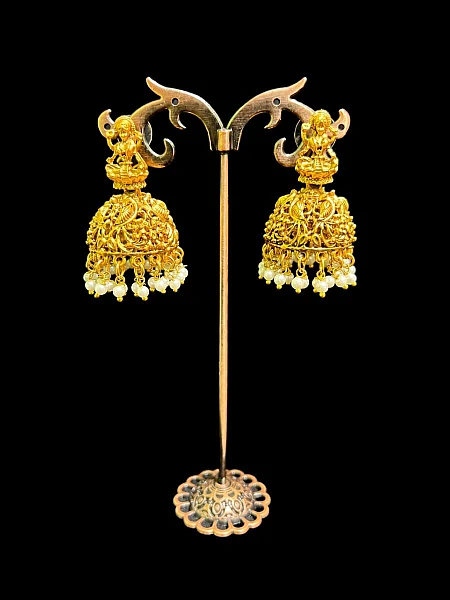 South Indian Jumka jewellery set J131 available for rental