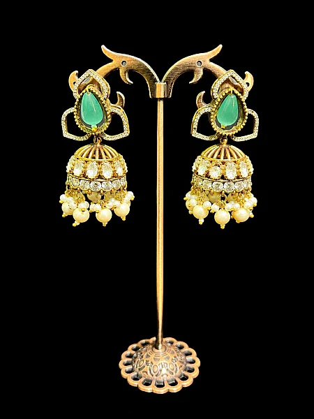 South Indian Jumka jewellery set J136 available for rental