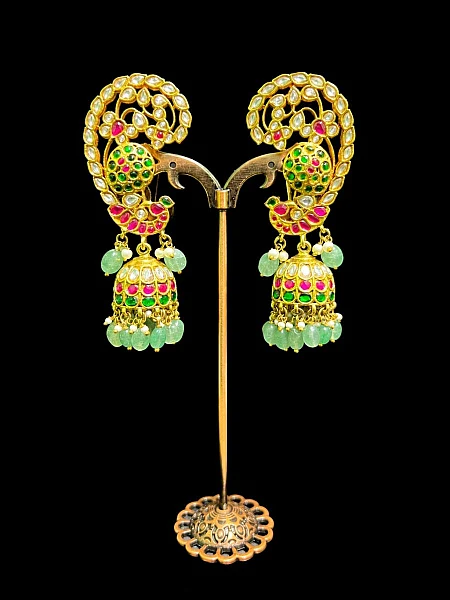 South Indian Jumka jewellery set J140 available for rental