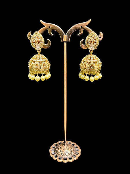 South Indian Jumka jewellery set J142 available for rental