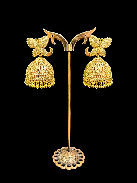 South Indian Jumka jewellery set J145 available for rental