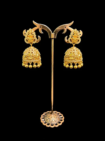 South Indian Jumka jewellery set J149 available for rental